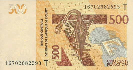 Togo - 500 Francos 2016 (# 819t)