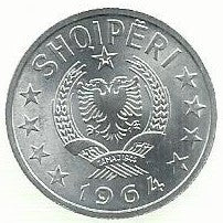 Albania - 50 Qindarka 1964 (Km# 42)