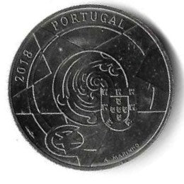 Portugal - 5 Euro 2018 (Km# 890) Barroco