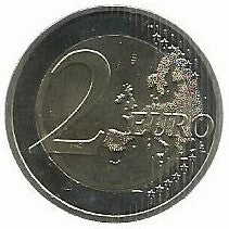Letonia - 2 Euro 2015 (Km# 172) 30 Anos Bandeira