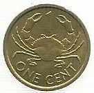 Seychelles - 1 Centimo 1997 (Km# 46)