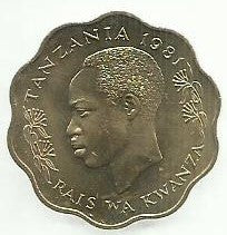 Tanzania - 10 Senti 1981 (Km# 11)