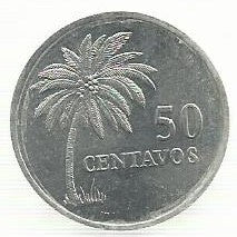 Guiné - 50 Centavos 1977 (Km# 17)  Fao