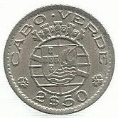 Cabo Verde - 2$50 1953 (Km# 9)