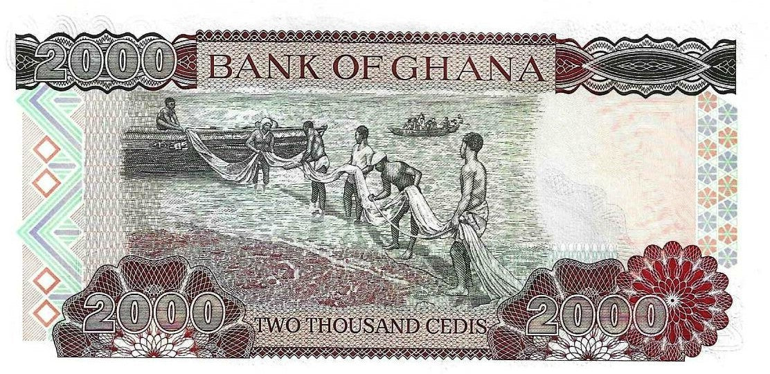 Gana - 2000 Cedis 2002 (# 33g)