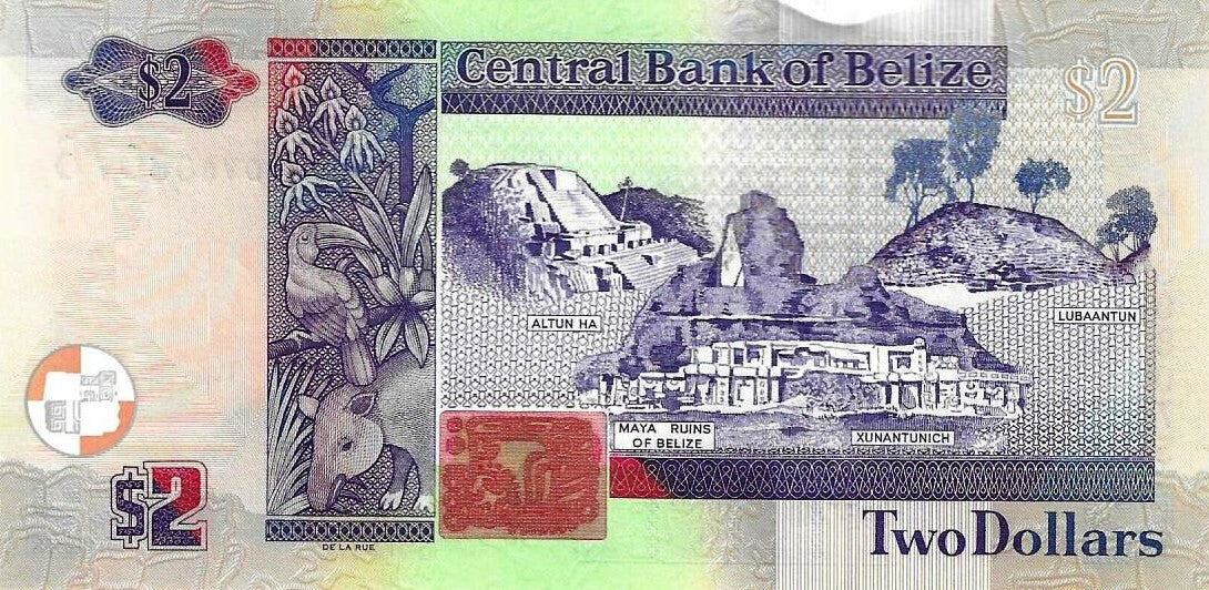 Belize - 2 Dolares 2021 (# 66g)