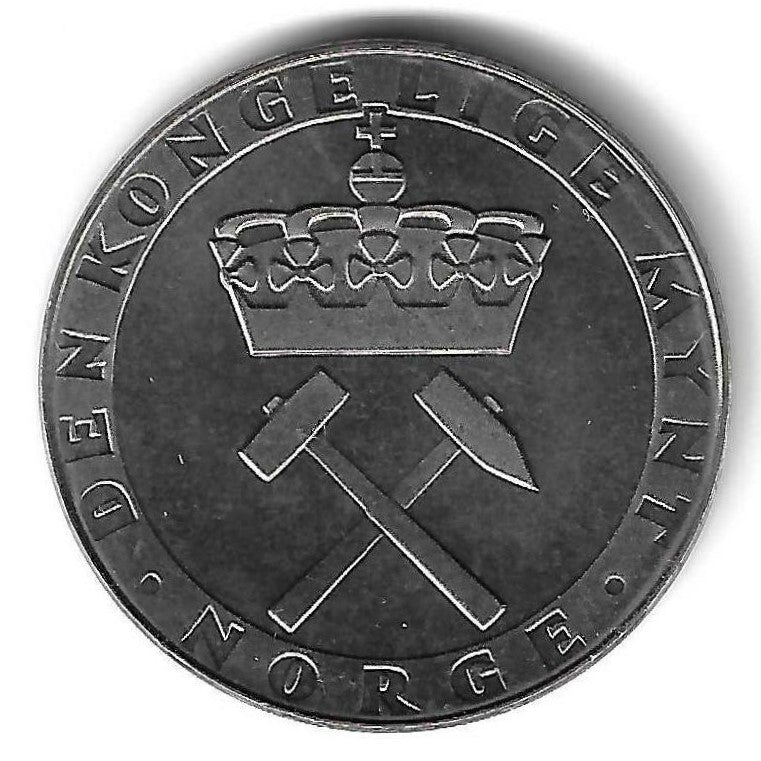 Noruega - 5 Kroner 1986 (Km# 428) Aniversario Casa Moeda