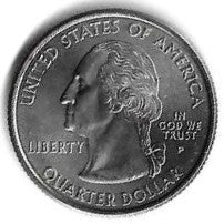 USA - 25 Cents 2000 (Km# 307) South Carolina