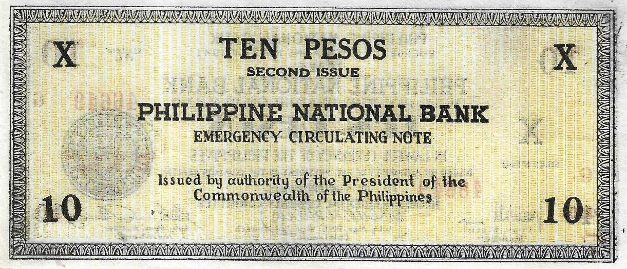 Filipinas - 10 Pesos 1941 (# Ps627b)