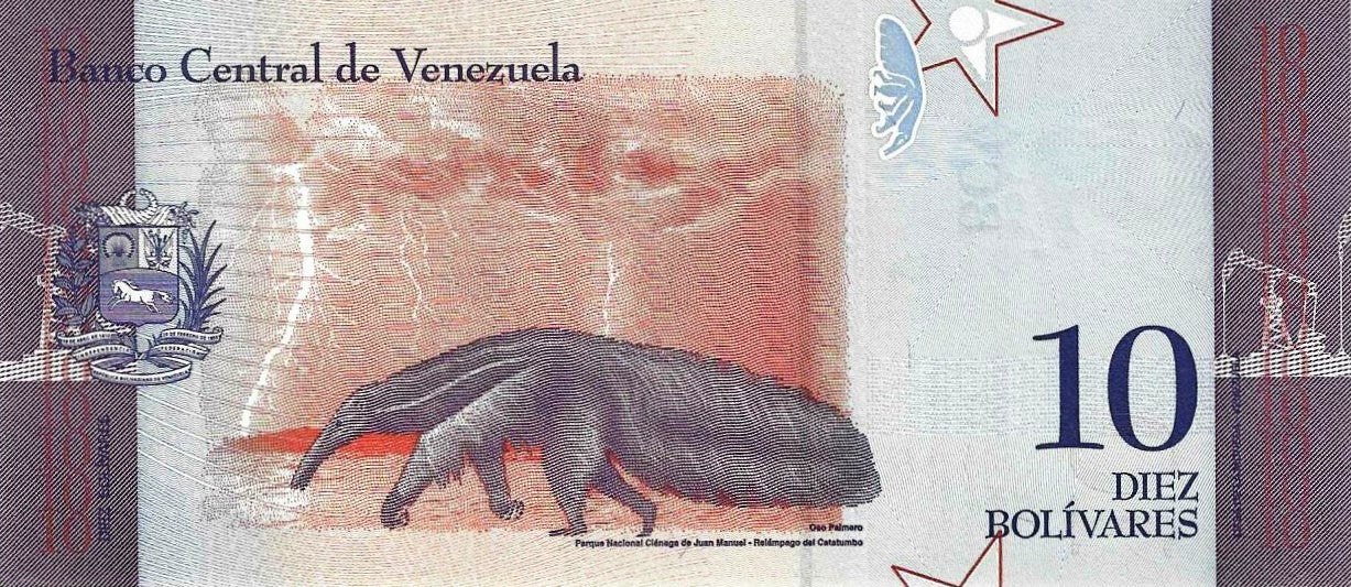 Venezuela - 10 Bolivares 2018 (# 103a)