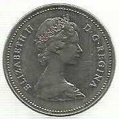 Canadá - 5 Centimos 1981 (Km# 60)