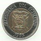 Equador - 100 Sucres 1995 (Km# 96) 100º Anivº Natalicio