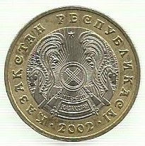 Cazaquistao - 100 Tenge 2002 (Km# 39)