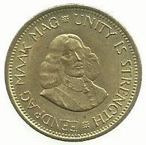 Africa Sul - 1/2 Centimo 1963 (Km# 56)
