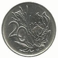 Africa Sul - 20 Cents 1983 (Km# 86)