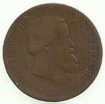 Brasil - 20 Reis 1869 (Km# 474)