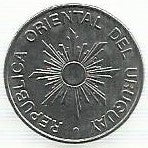 Uruguai - 10 Novos Pesos 1989 (Km# 93)