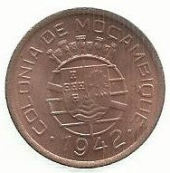 Moçambique - 10 Centavos 1942 (Km# 72)