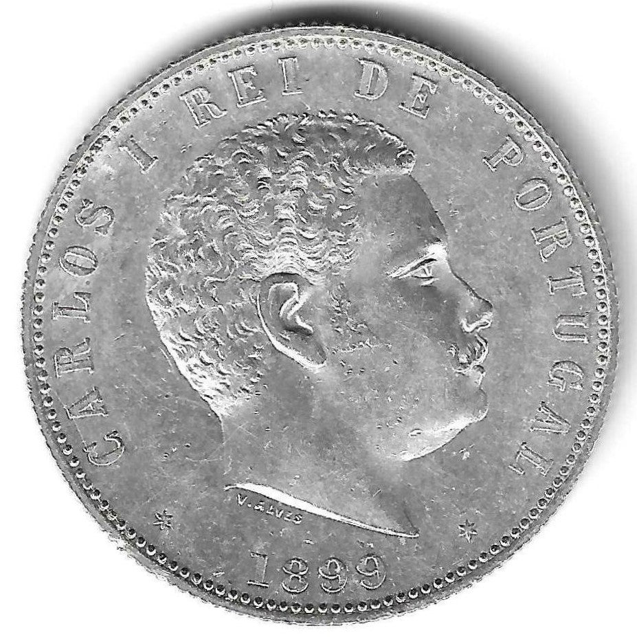 Portugal - 1000 Reis 1899 (Km# 540)