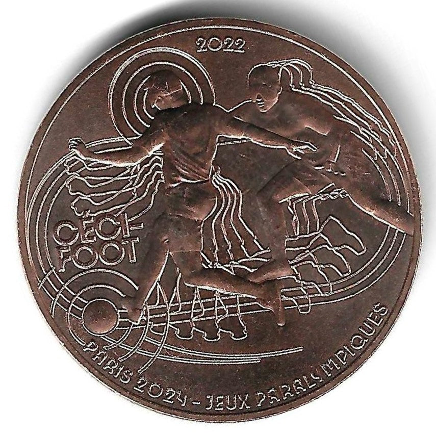 França - 1/4 Euro 2022 (Km# 3161) Futebol