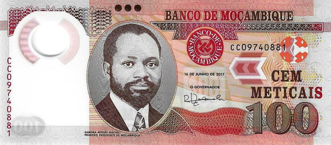 Moçambique - 100 Meticais 2017 (# 151b)