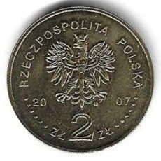 Polonia - 2 Zlote 2007 (Km# 592) Dzieje Ztotego