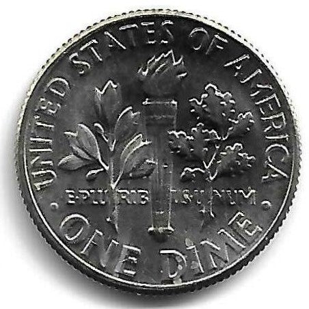 USA - 1 Dime 1980 (Km#195a)