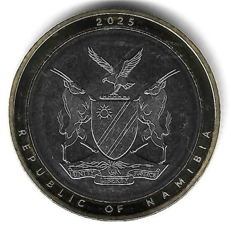 Namibia - 2 Dolares 2025 (Km# ..)