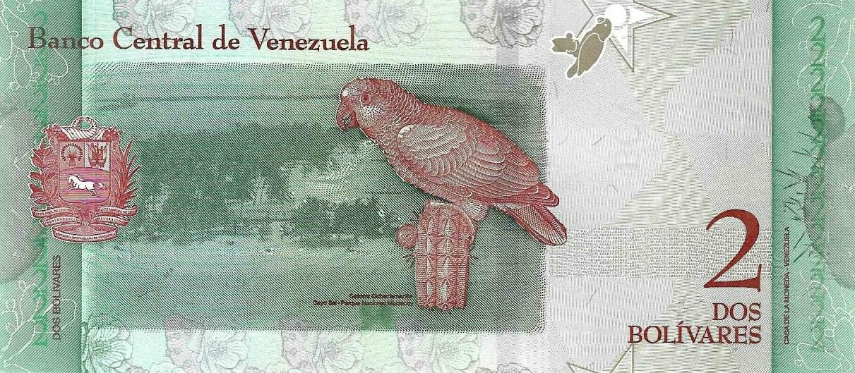 Venezuela - 2 Bolivares 2018 (# 101a)