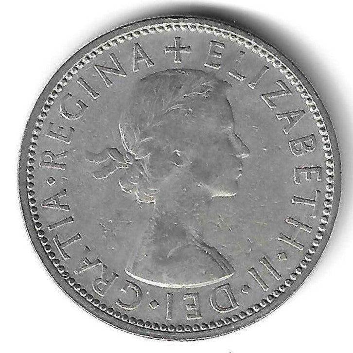 Inglaterra - 2 Shillings 1957 (Km# 906)