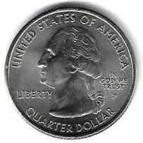 USA - 25 Cents 2001 (Km# 319) Norte Carolina
