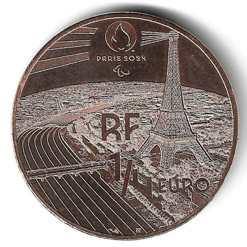 França - 1/4 Euro 2022 (Km# 3161) Futebol