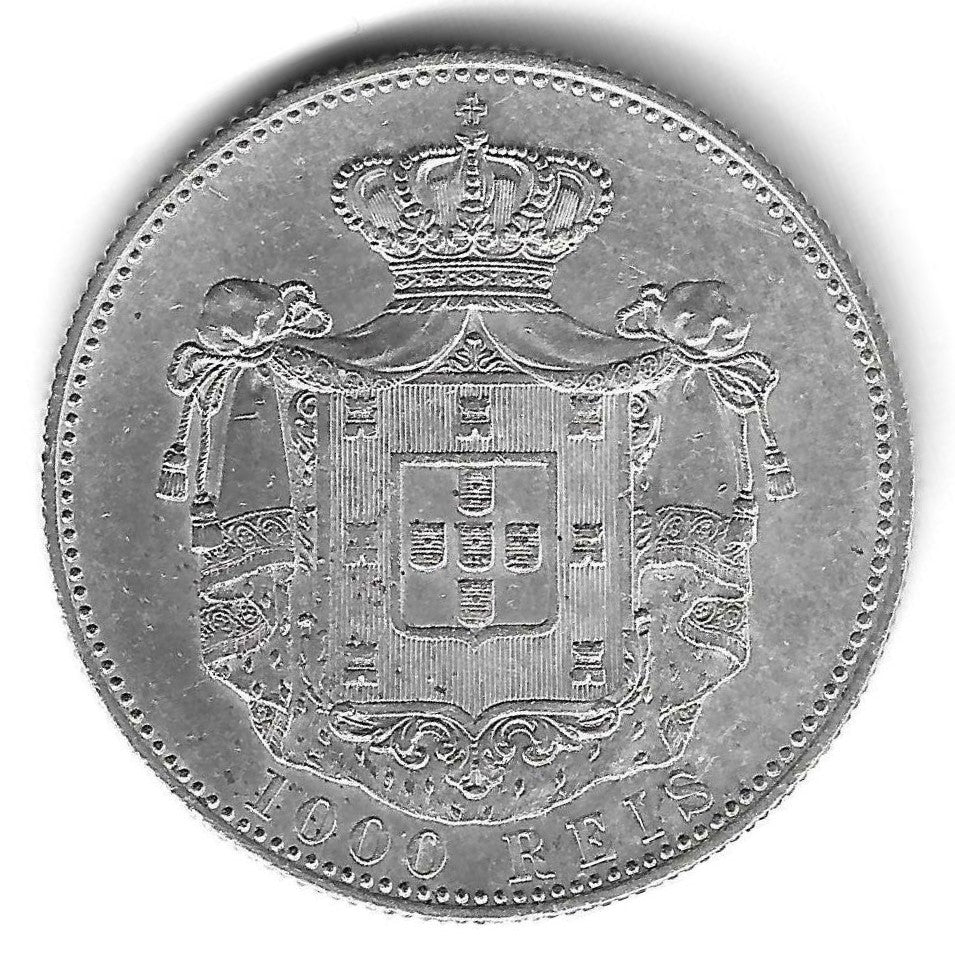 Portugal - 1000 Reis 1899 (Km# 540)