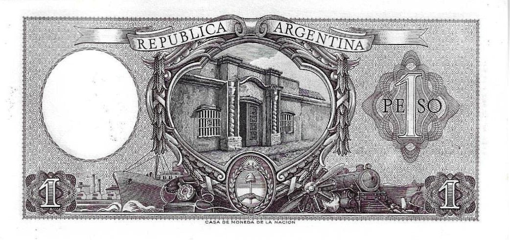 Argentina - 1 Peso 1951 (# 263b)