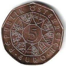 Austria - 5 Euro 2024 (Km# ..) Ski