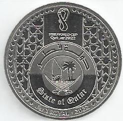 Qatar - 1 Riyal 2022 (Km# 101) Lusail