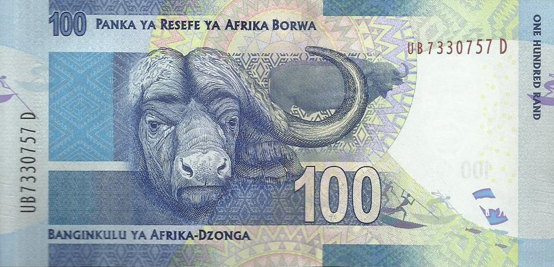 Africa Sul - 100 Rand 2016 (# 141b)