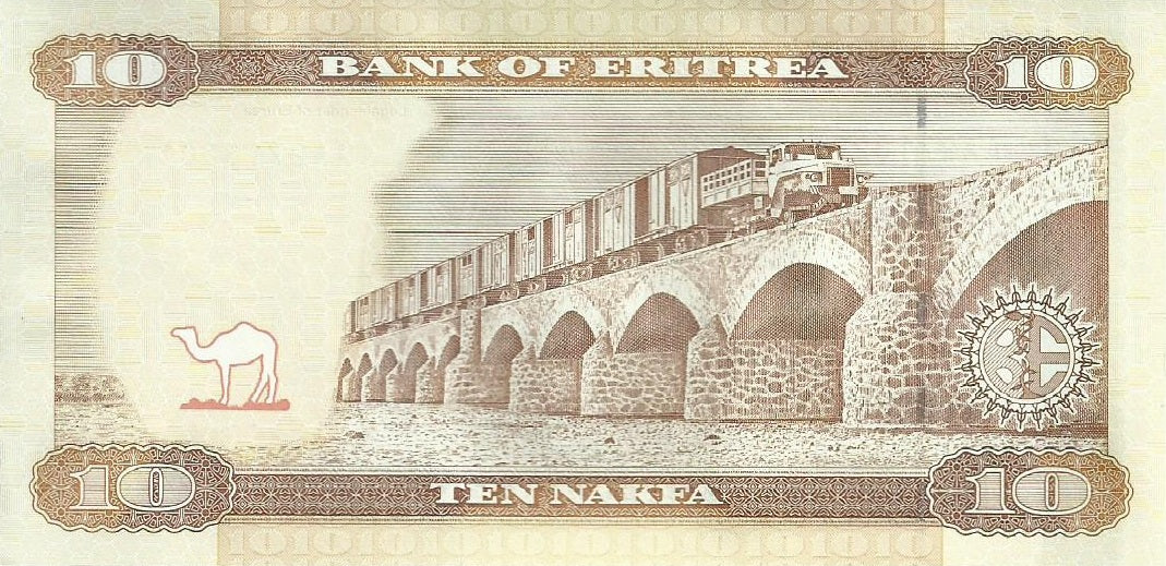Eritreia - 10 Nakfa 2012 (# 10)