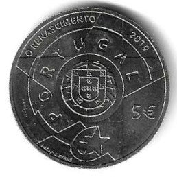 Portugal - 5 Euro 2019 (Km# ...) Renascimento