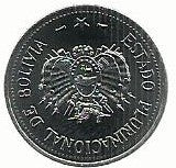 Bolivia - 10 Centavos 2017 (Km# Novo)