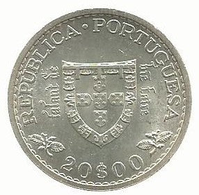Portugal - 10$00/20$00 e 5$00 1960 (Km# 589/588/587) Henriquina