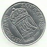 San Marino - 2 Liras 1973 (Km# 23)