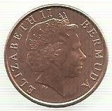 Bermudas - 1 Centimo 2000 (Km# 107)