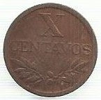 Portugal - X Centavos 1950 (Km# 583)