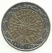 França - 2 Euro 2016 (Km# 1414)