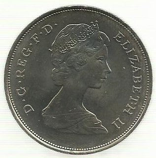 Inglaterra - 25 Pence 1980 (Km# 921)