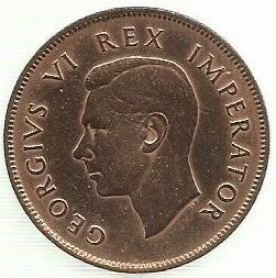Africa Sul - 1 Penny 1941 (Km# 25)