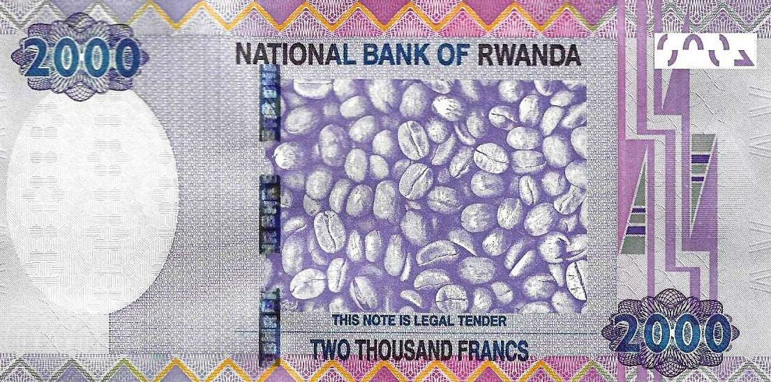 Ruanda - 2000 Francos 2014 (# 40)