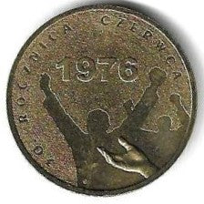 Polonia - 2 Zlote 2006 (Km# 571) 30º Anivº Junho 1976