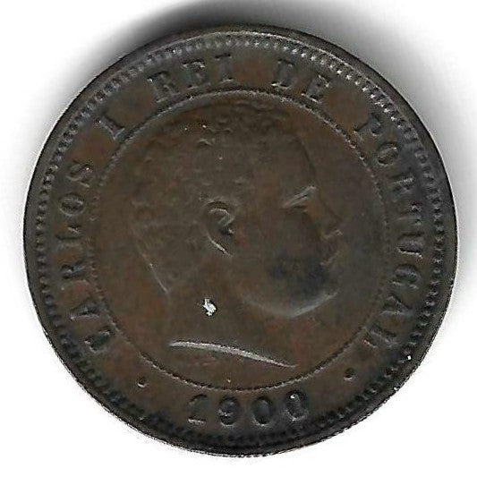 Portugal - 5 Reis 1900 (Km# 530)